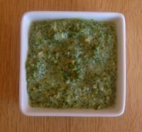 Cashew Petersilien Chutney